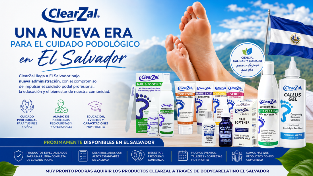 ClearZal llega a El Salvador: una nueva era para el cuidado de uñas y pies