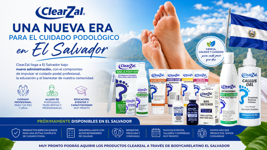 ClearZal llega a El Salvador: una nueva era para el cuidado de uñas y pies