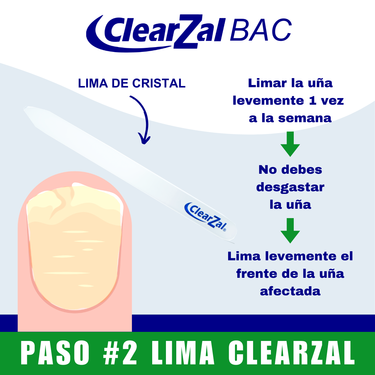 ClearZal BAC - Elimina Hongos en las Uñas