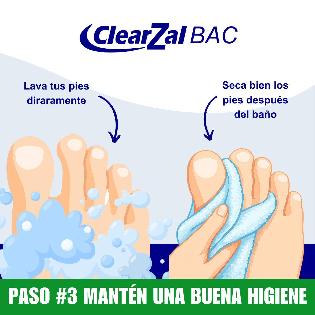 ClearZal BAC - Elimina Hongos en las Uñas