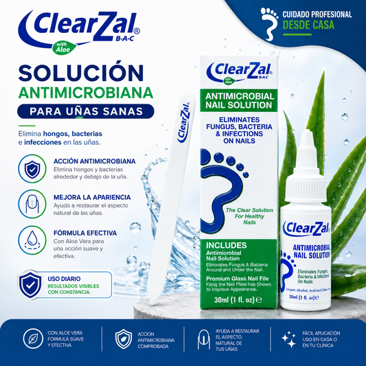 ClearZal BAC - Elimina Hongos en las Uñas
